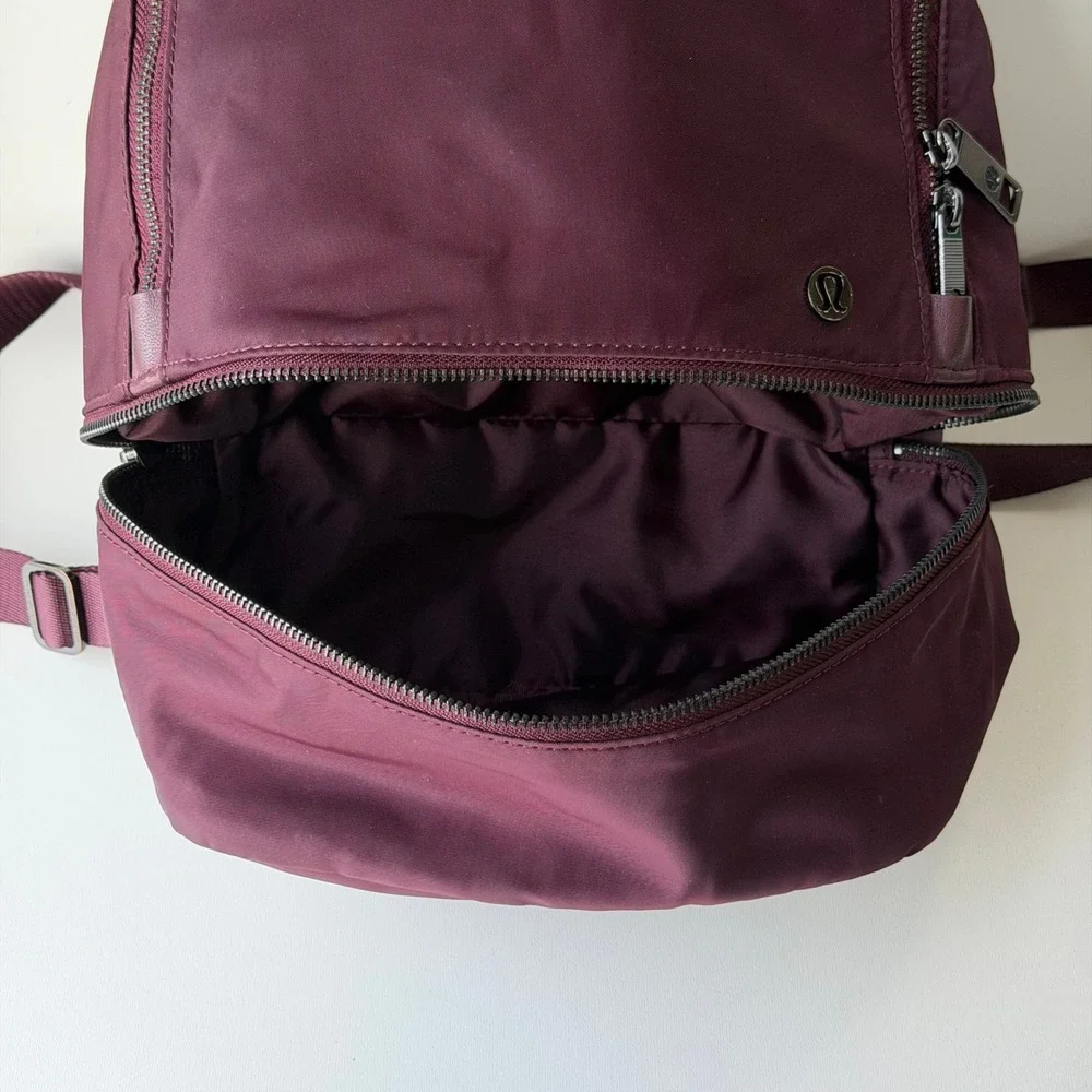 Lululemon City Adventurer Backpack 20L Burgundy Athletic Yoga Travel Bag